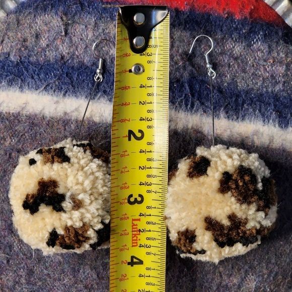 Pom Pom Earrings - Picture 6 of 13
